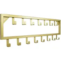 Loft42 Bono Kleiderständer - Gold - Metall - 15 Haken - 80x26x4