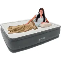 Intex Fibertech Comfort Plush Inflatable Mattress One Size