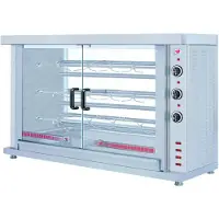 CombiSteel Hähnchengrill Elektro 3 Spieße
