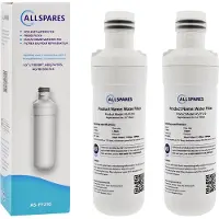 Allspares Wasserfilter (2st.) geeignet für LG LT1000P / AGF80300704 /