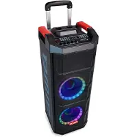 Aiwa Ktbus-608, 2-Wege, 2.0 Kanäle, Verkabelt & Kabellos, 80 W, 55 - 18000 Hz, Schwarz