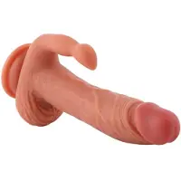 Hismith Premium Dildo Kaninchen KlicLok Medium 20-23 CM Nackt