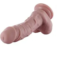 Hismith Premium Premium Silikon Dildo 19 CM KlicLok