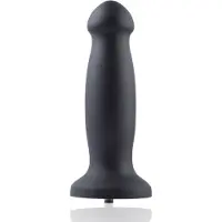 Hismith Premium Dildo Anal Butt Plug KlicLok Klein 15-20 CM Schwarz