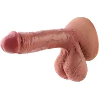 Hismith Premium Realistischer Dildo KlicLok und Saugnapf 21 CM hsa130