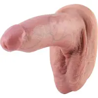 Hismith Premium Realistischer Dildo KlicLok und Saugnapf 23 CM Beige