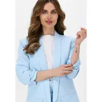 Est'seven Damen Blazers Est’araz Colbert - Lichtblauw - Größe XS