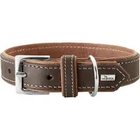 Hunter Halsband Porto, dunkelbraun/cognac
