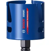 Bosch Expert Construction Material Power Change 73 Mm Sierra Crown Durchsichtig