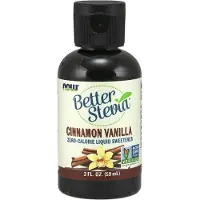 Now Better Stevia Liquid Zimt-Vanille 59 ml