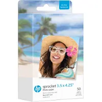 HP - Sprocket Zink paper 3,5x4,25 50-pack (HPIZ3X450)