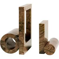 Woud Booknd Brown Marble - , Braun / Rost, Marmor