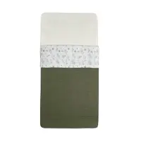 Jollein Laken für Kinderbett Laken Kinderbett Rosehip-120 x 150 cm (Ledikantlaken)