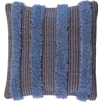 KidsDepot Zierkissen Lulu Blau 40 x 40 cm