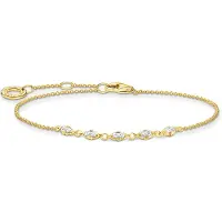 Thomas Sabo Armband Vintage weiße steine gold