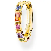 Thomas Sabo Creole bunte Steine gold
