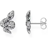 Thomas Sabo Ohrstecker geschwärzt Schlange