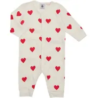 Petit Bateau Body Dors Bien Sans Pieds Babies Marshmallow/Terkuit-60 - 3 maanden