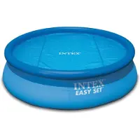 Intex , Solarnoppenfolie für Intex Swimming Pools, blau, für Easy und Frame Pool Ø 305 cm