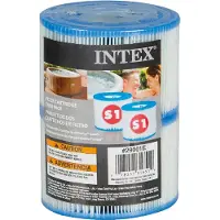 Intex , Whirlpool Filterkartusche Typ S1, 2er Pack, für Whirlpool Pure Spa