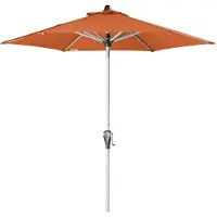 Doppler , Sonnenschirm / Mittelmastschirm "Active Auto Tilt 210", terracotta, Ø 210 cm