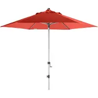 Doppler , Sonnenschirm / Mittelmastschirm "Expert 280 Auto Tilt", terracotta, Ø 280 cm