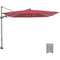 Doppler Knirps, Sonnenschirm / Ampelschirm "Pendular 275 x 275", bordeaux, 275 x 275 cm