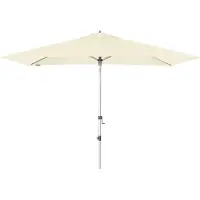 Doppler , Sonnenschirm / Kurbelschirm "Expert 300 x 200 Auto Tilt", natur, 300 x 200 cm