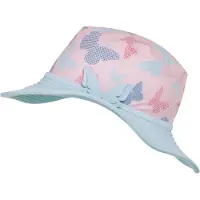 Playshoes Sonnenhut in Rosa/ Türkis - 55 cm