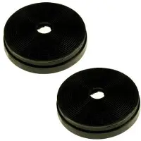 Alapure Aktivkohlefilter geeignet für Candy 49028857 / FCR17