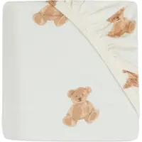Jollein Spannbettlaken 60x120, Teddy Bear