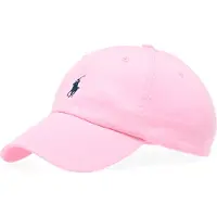Ralph Lauren für Herren. 710548524008 Chinesische Stoffmütze aus rosa Baumwolle (OSFA), Lässig, Sportlich