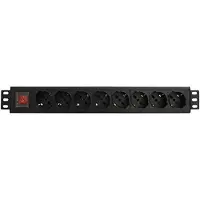Big Buy Cooking Wpn-pdu-g01-08 Rack-steckdosenleiste 8 Steckdosen