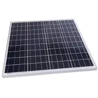 Perel Polycrystallines Solarpanel für Wohnmobile und Caravans, hohe Effizienz bei niedriger