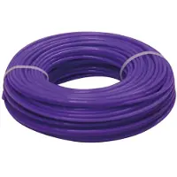 Toolland DC30050, Rasentrimmer-Linie, Violett, Nylon, 50 m, 3 mm