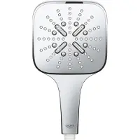 GROHE 26582000, Handduschbrause mit Kopf, Chrom, Chrom, 9,5 l/min, Deutschland