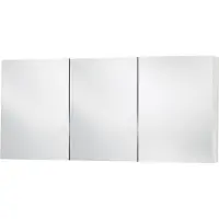 Differnz Spiegelschrank Somero 120 x 13 x 66 cm weiß 3-türig