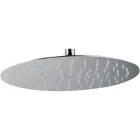 Plieger Napoli hoofddouche rond 20cm 9L/min. geborsteld chroom