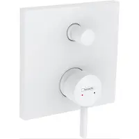 Hansgrohe Finoris Einhebel-Wannenarmatur Unterputz, 76415700, Farbe: weiss matt