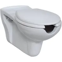 Boss & Wessing behindertengerechtes Hänge WC Toilette barrierefrei Weiß