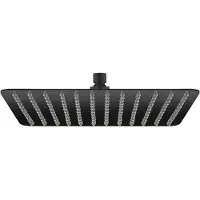 Sapho SLIM Kopfbrause, 300x300mm, Schwarz matt