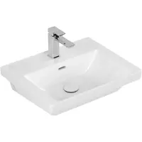 Villeroy & Boch 4A70F4R1 Waschbecken Subway 3.0 F4 550x440mm