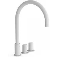 Tres 3 Loch 2 Griff Waschtischarmatur Beliebige Installation Mit Griff, 06110501BM 06110501BM