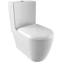 Creavit GRANDE XL 3 Kombi-WC, Abgang senkrecht/waagerecht, weiß