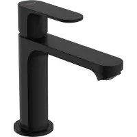 Hansgrohe Waschtisch-Einhebelmischer Rebris S 110 CoolSt m Zugst.Abl.Gar., 4 l/m. b 3 b, matt-sw