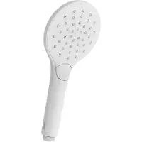 Tres Handbrause Eco drop Mit 3 Strahlarten Größe: Ø 110 mm Anti Kalk Düsen, 29963112BM 29963112BM