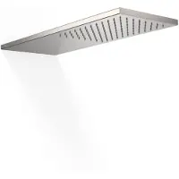 Tres Kopfbrause für Wandmontage Abmessungen: 210x550 mm Material: Edelstahl , 29990302AC 29990302AC
