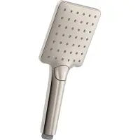 Tres Handbrause Eco drop Mit 3 Strahlarten Größe: 96x110 mm Anti Kalk Düsen, 29963113AC 29963113AC