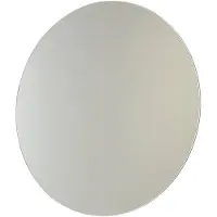 Sapho Aqualine Spiegel mit Schnittkante, Rund, Durch. 50cm, CU free
