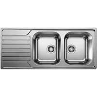 BLANCO Dinas 8 - Spüle, 1160x500 mm, Edelstahl gebürstet 523376
